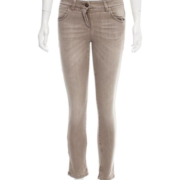 BRUNELLO CUCINELLI Mid-Rise Skinny Jeans - Picture 1 of 5
